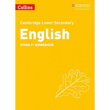 Collins Cambridge Lower Secondary English Workbook - Stage 7 (Second edition)
