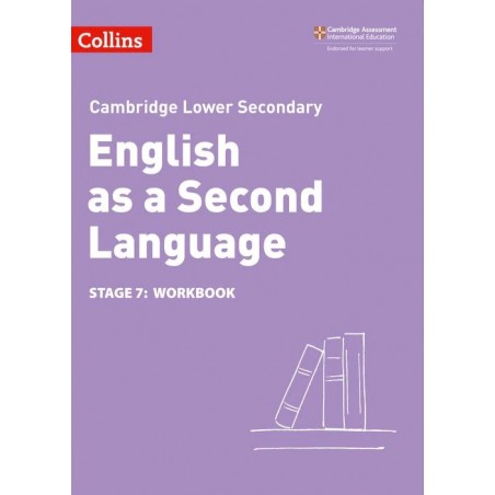 Collins Cambridge Lower Secondary English as a Second Language Workbook - Stage 7 (Second edition)