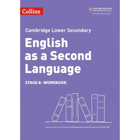 Collins Cambridge Lower Secondary English as a Second Language Workbook - Stage 8 (Second edition)