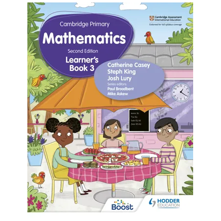 Hodder - Cambridge Primary Mathematics (Learner's Book + Workbook) 3