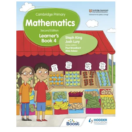 Hodder - Cambridge Primary Mathematics (Learner's Book + Workbook) 4
