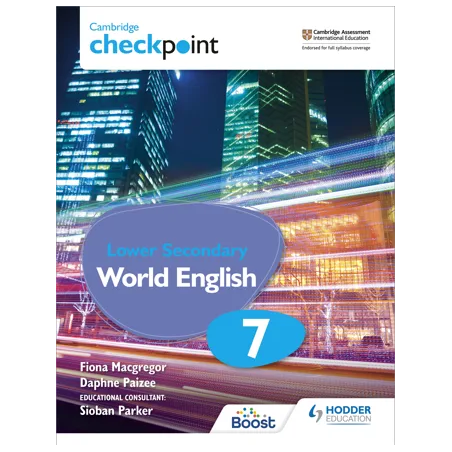 Hodder - Cambridge Checkpoint Lower Secondary World English (Student's Book + Workbook) 7