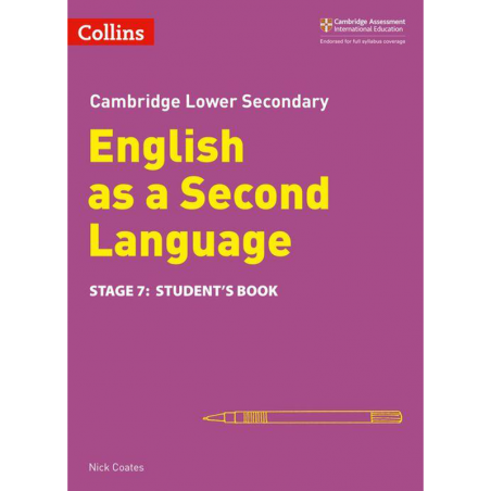 Collins Cambridge Lower Secondary English as a Second Language - Student’s Book: Stage 7